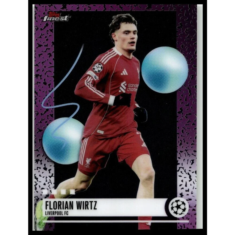 2025-26 Finest UEFA Florian Wirtz #312 Liverpool Uncommon